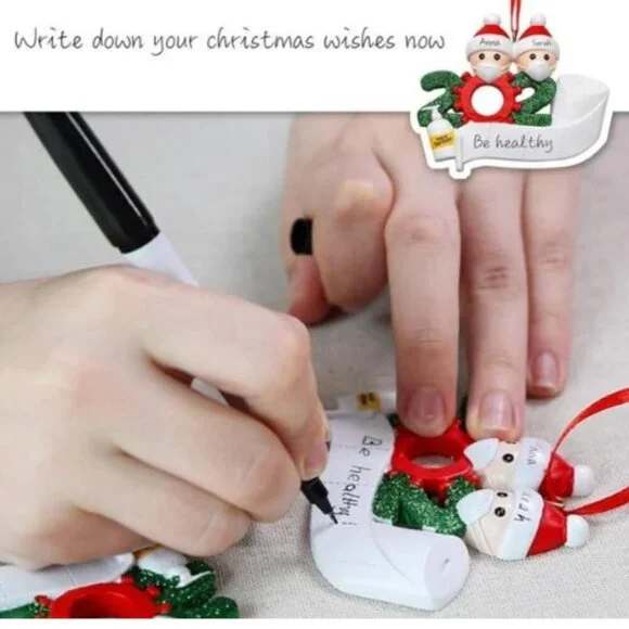 DIY 2020 CHRISTMAS TREE ORNAMENTS FAMILY - Picture 5 of 12